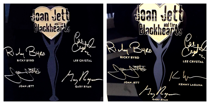 Joan Jett Plaques